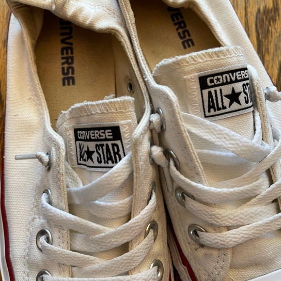 Women's WHITE Chuck Taylor All Star Shoreline Slip-On Sneaker NICE!!! - Picture 9 of 13